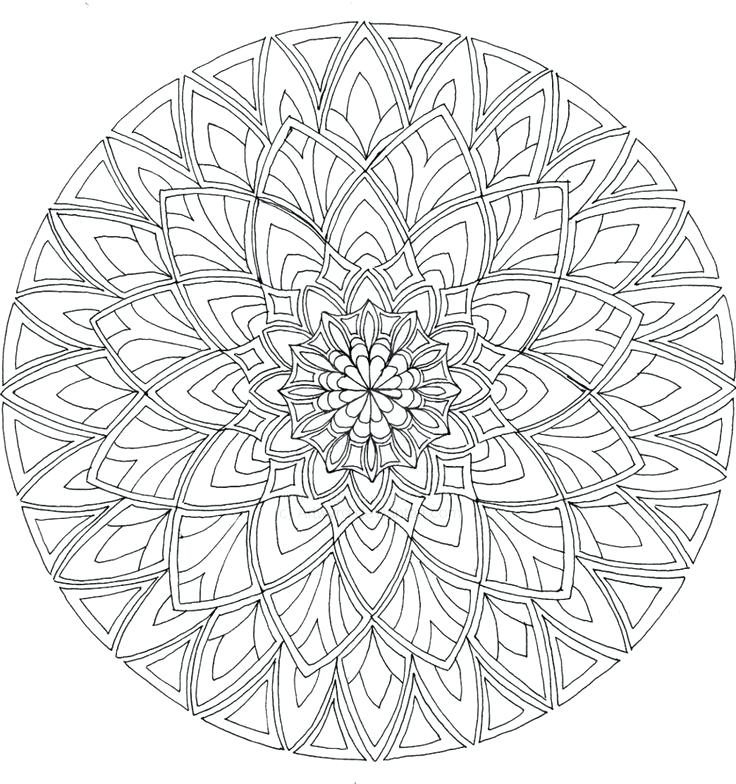 736x784 Mandala Online Coloring Pages Mandala Coloring Online Coloring