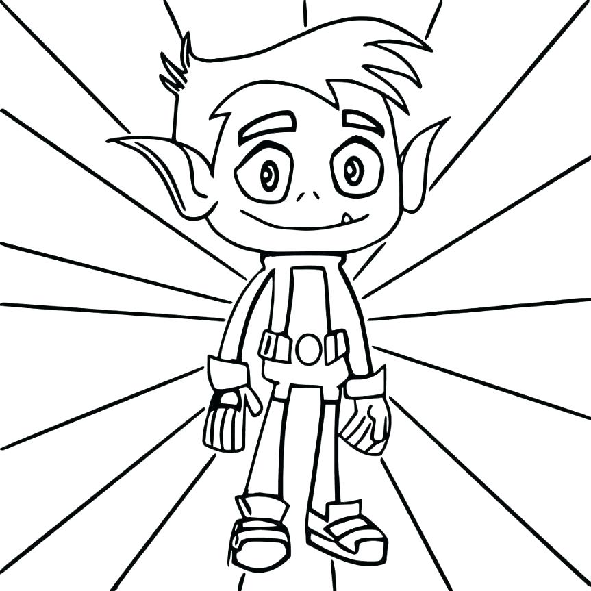 863x863 Teen Titan Coloring Pages Teen Titans Color Pages Coloring Pages