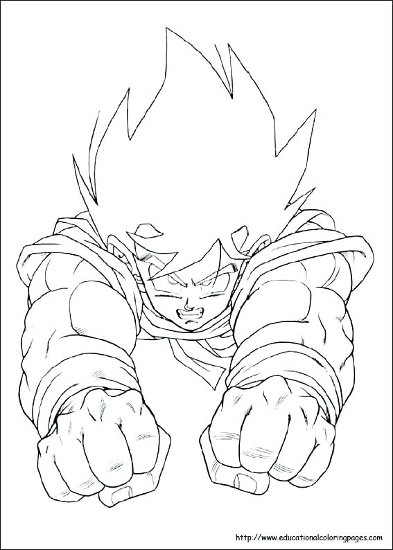 567x794 Goku Coloring Pages Printable Coloring Pictures Coloring Pages