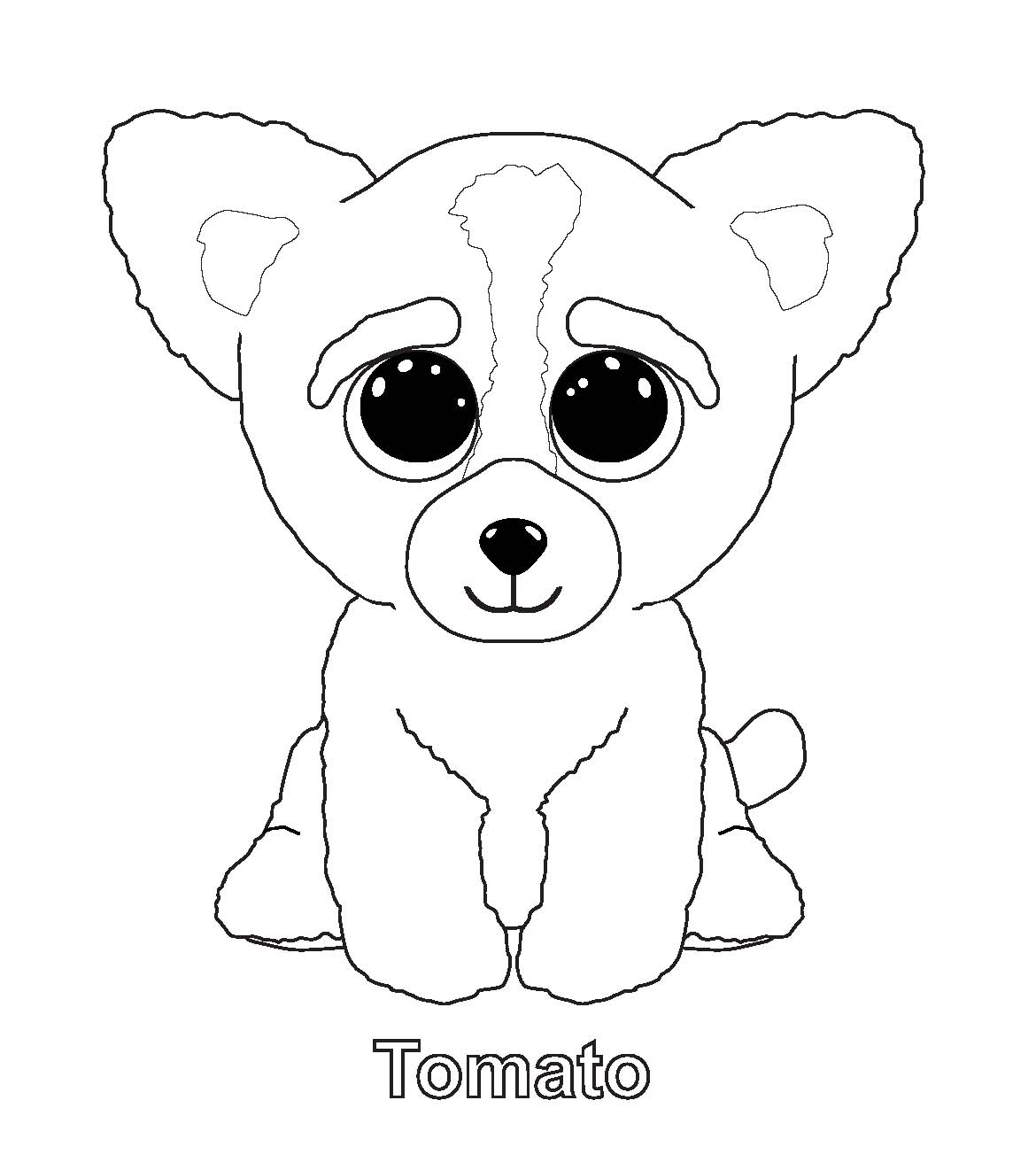 1170x1321 Beanie Boo Coloring Pages Only Color Bros