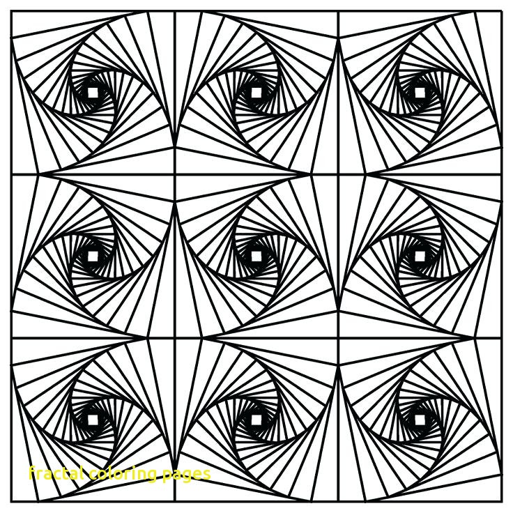 736x736 Fractal Coloring Pages With Op Art Coloring Pages Grace Coloring