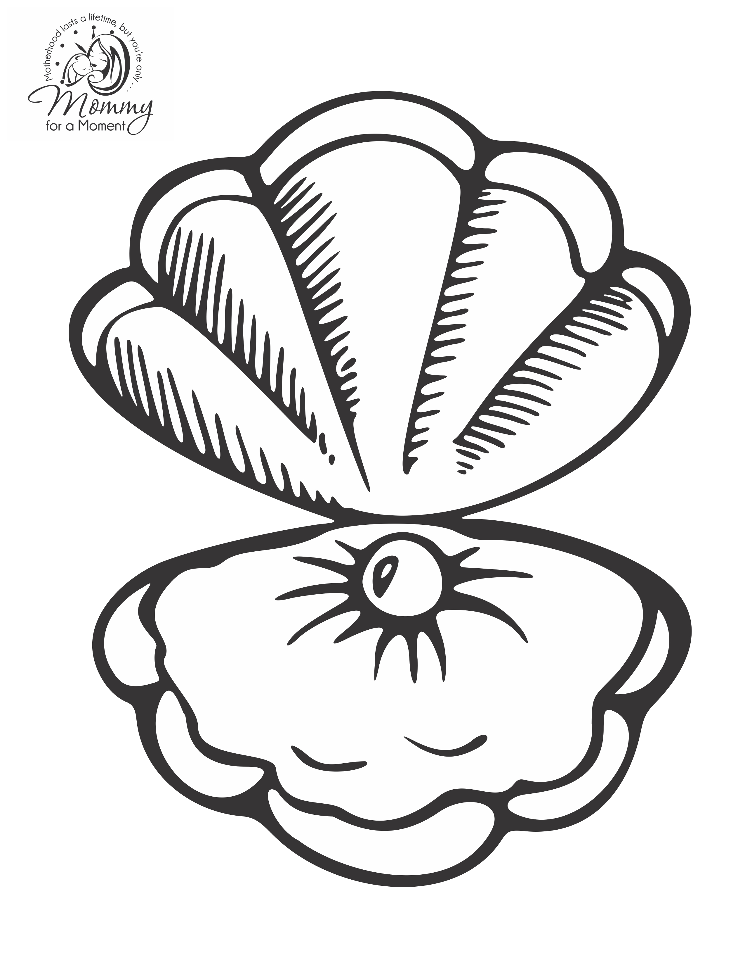 2551x3301 Awesome Giant Clam Page To Color Gallery Printable Coloring Sheet