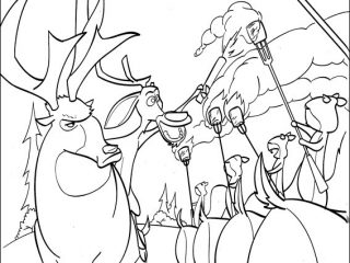 320x240 Open Season Coloring Pages Open Season Coloring Pages On Coloring