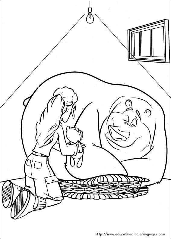 567x794 Open Season Coloring Pages
