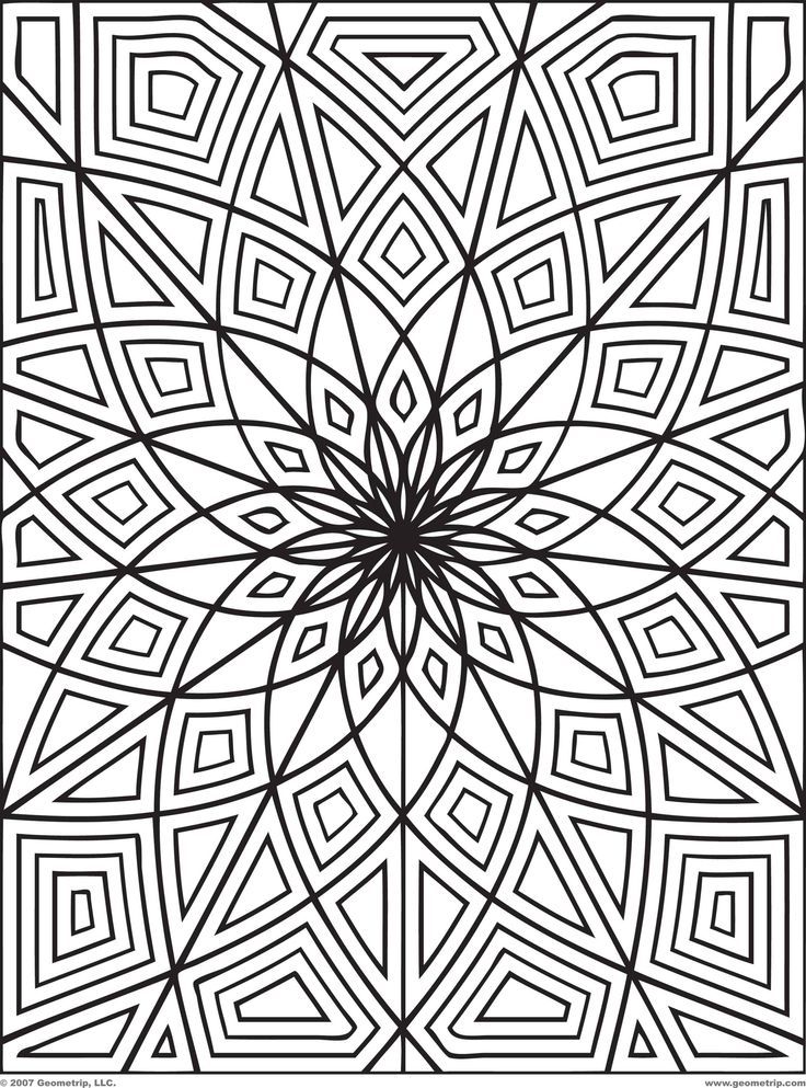 736x993 Optical Illusion Coloring Page Coloring Pages