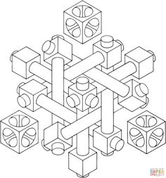 236x253 Optical Illusion Coloring Page Coloring Pages
