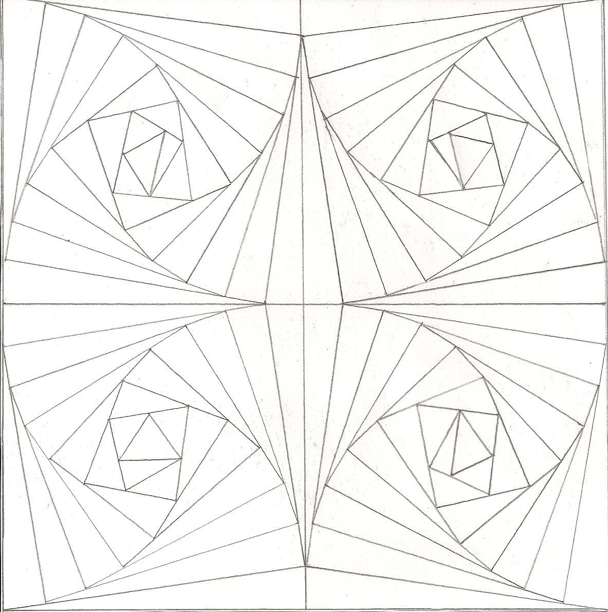 1183x1190 Optical Illusion Coloring Pages To Download And Print For Free