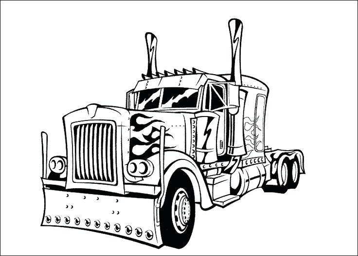 736x525 Optimus Prime Para Colorear Astonishing Decoration Transformers