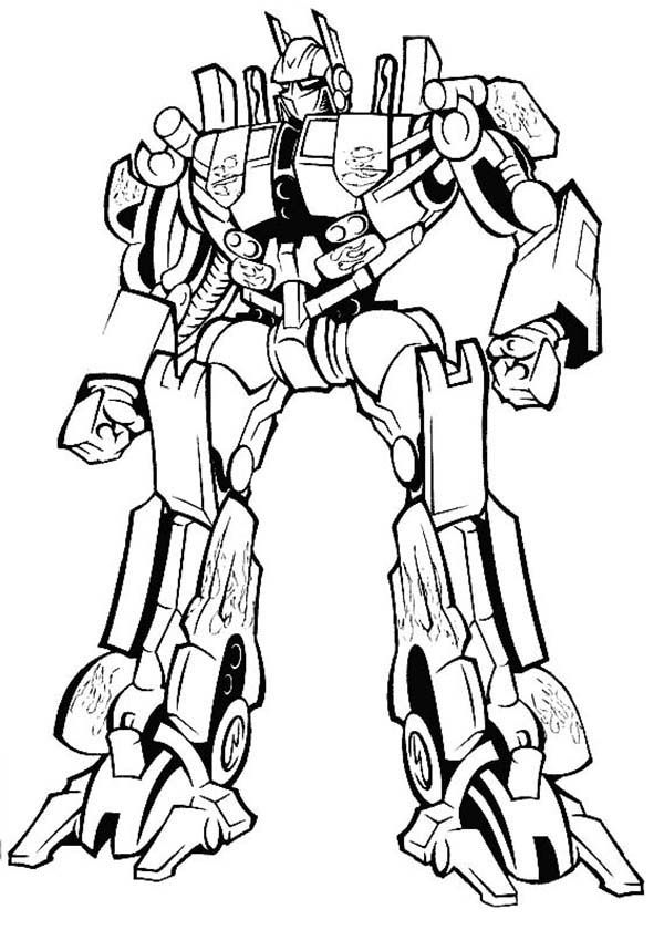 600x840 Transformers Age Of Extinction Amazing Optimus Prime Coloring