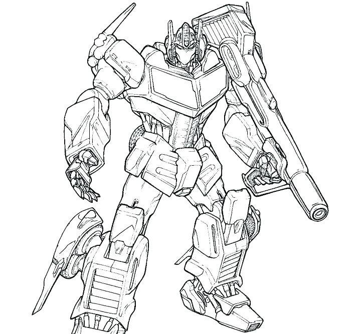 722x667 Transformers Prime Coloring Pages Free Transformers Coloring Pages