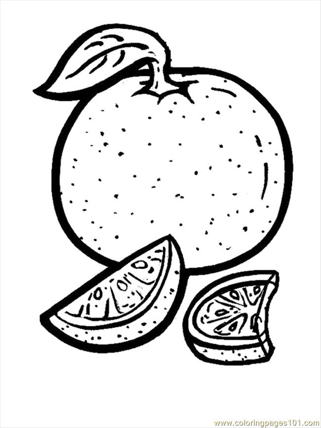 650x867 Coloring Pages Of Orange Orange Coloring Page Free Oranges