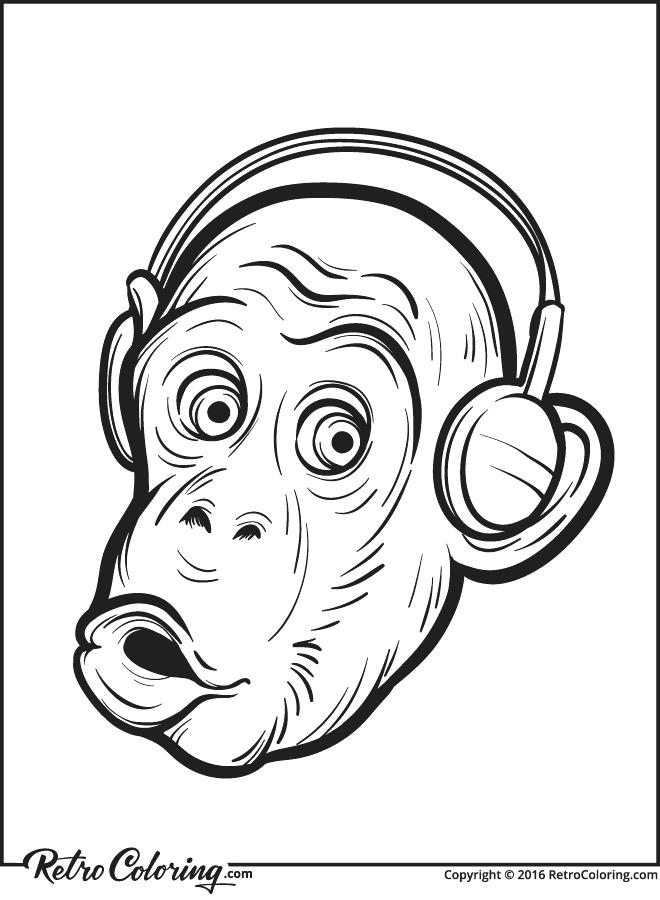 660x900 Free Printable Color By Number Orangutan Coloring Sheets Pictures