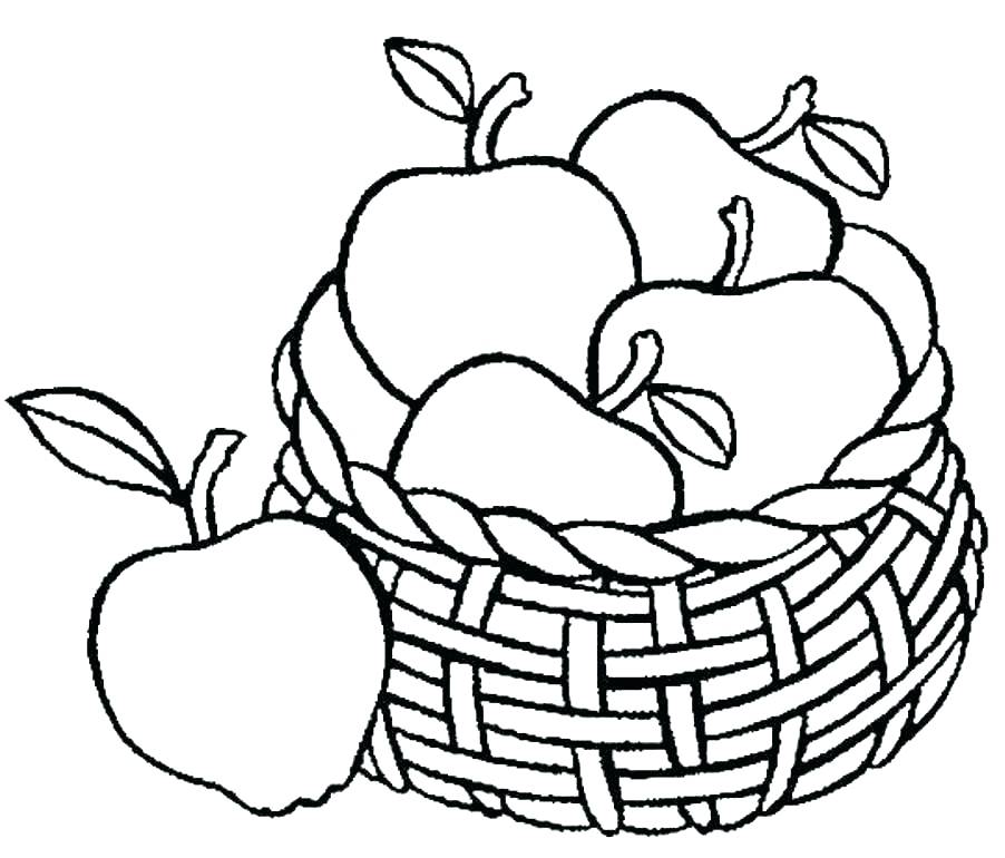 902x770 Johnny Coloring Page Coloring Page Of An Apple Apple Johnny