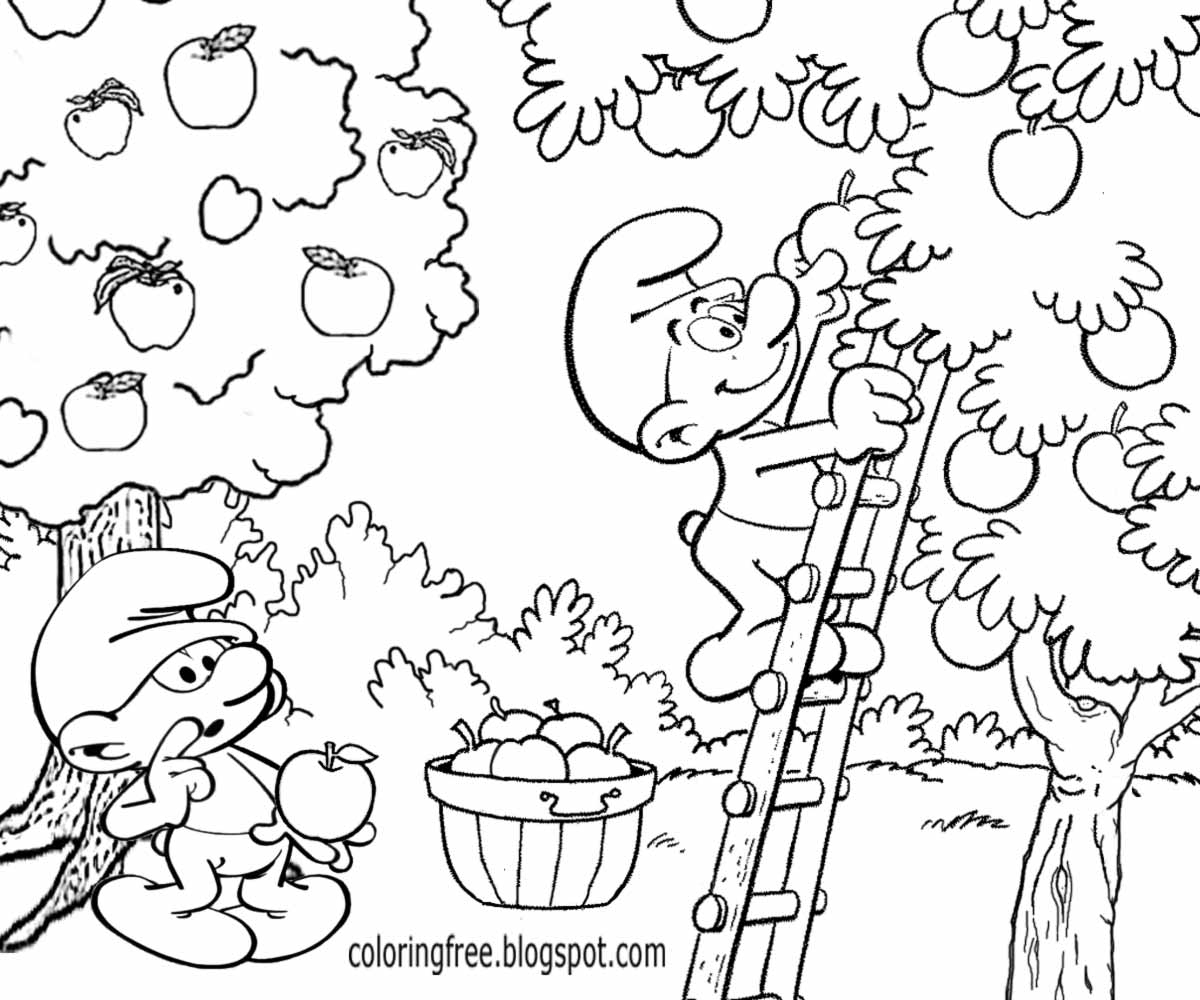 1200x1000 Orchard Coloring Pages To Print Coloring For Kids 2018