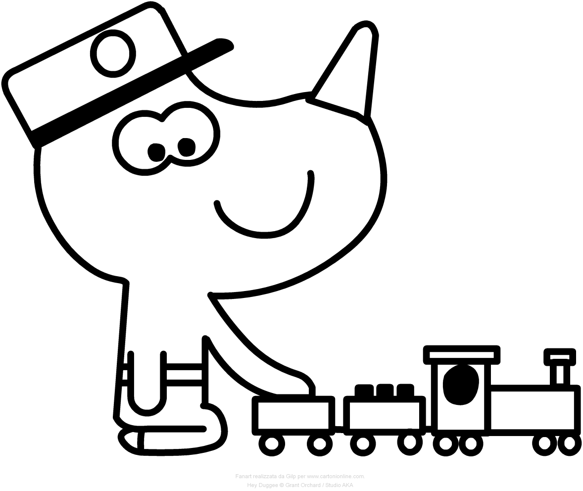 1178x992 Tag The Rhinoceros Of Hey Duggee Coloring Pages
