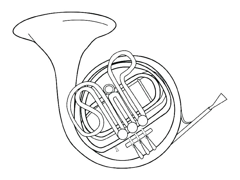 800x600 Orchestra Instruments Coloring Sheets Kids Coloring Musical