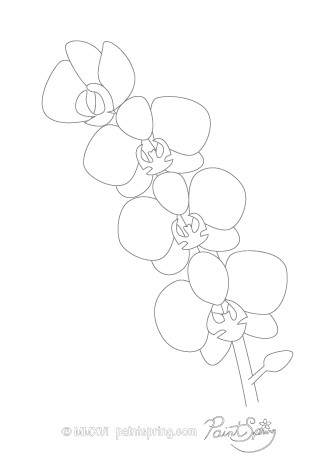 335x474 Printable Flower Adult Coloring Book {Get 3 Free Pages}