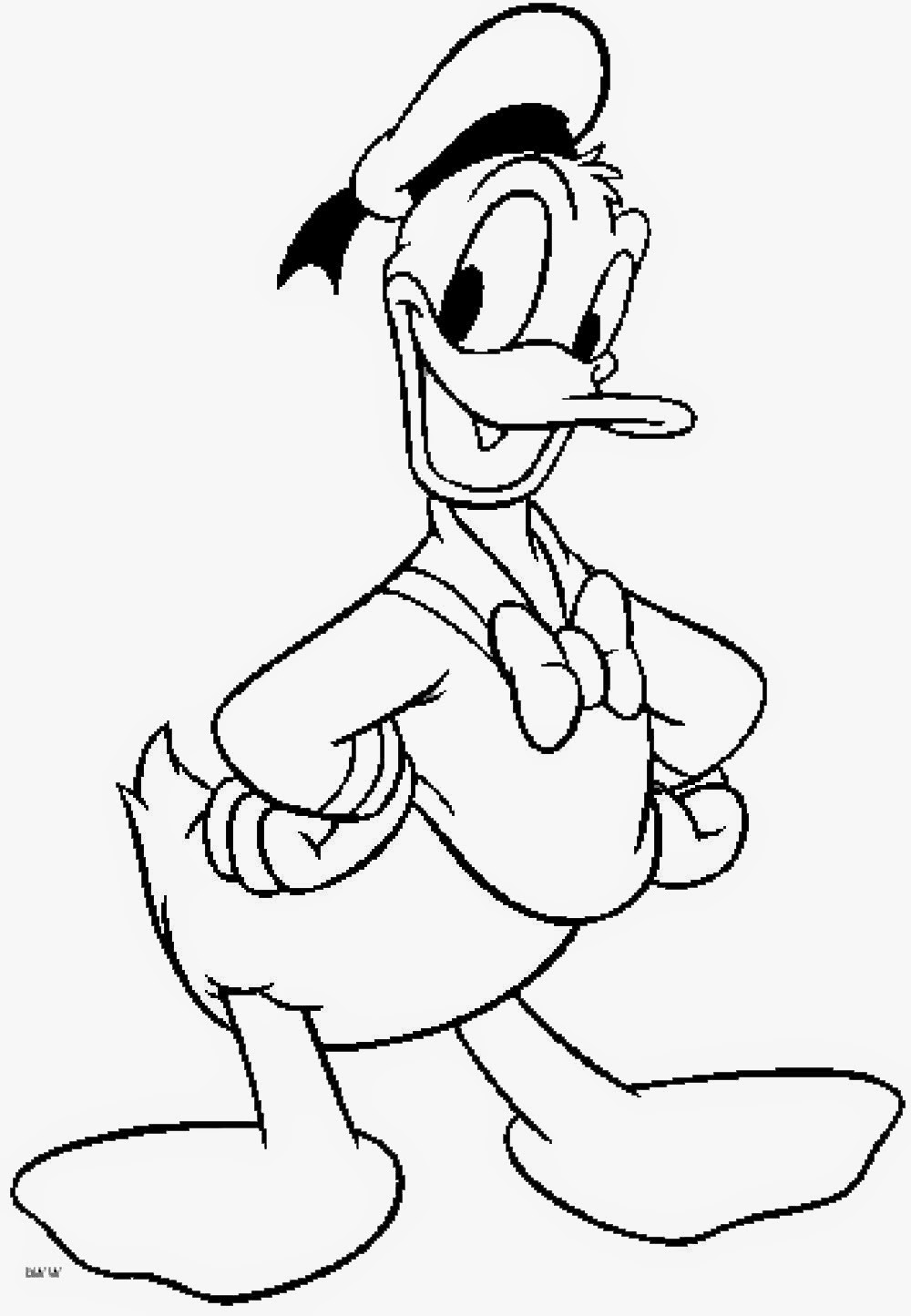 1000x1445 Professional Oregon Ducks Coloring Pages Affordable Donald Duck