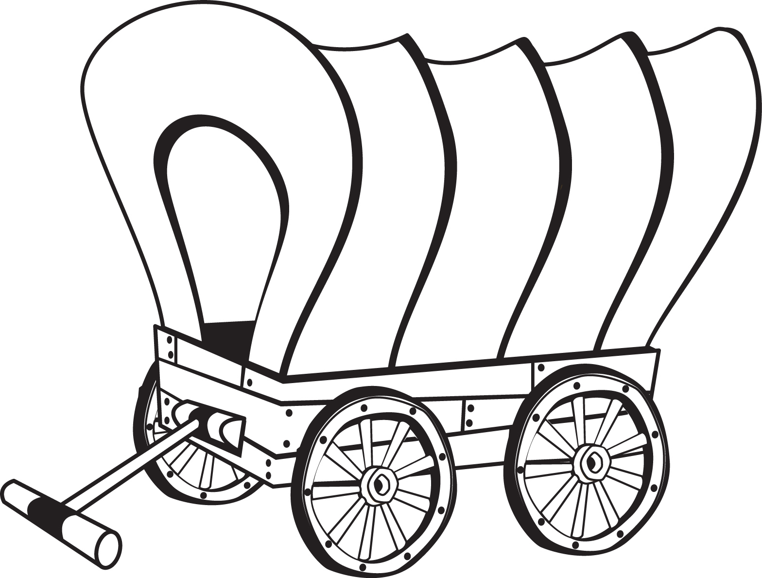 1568x1189 Wagon Coloring Page
