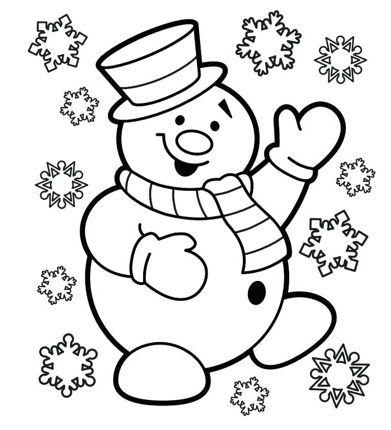 768x845 Free Printable Christmas Coloring Pages Print Free And Fun
