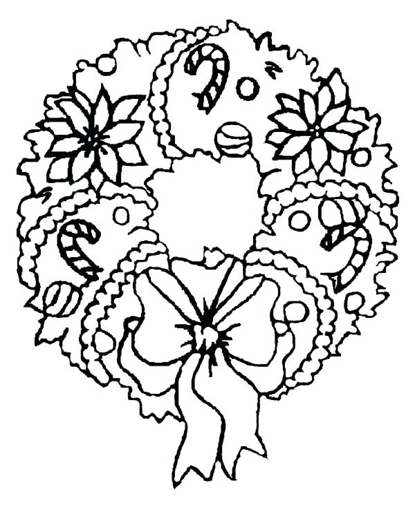600x738 Free Santa Coloring Pages