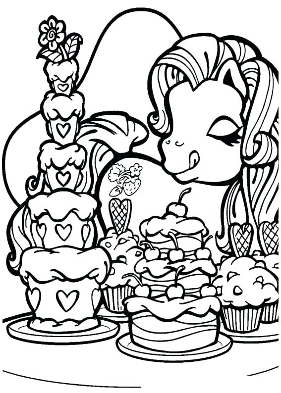 567x794 My Little Pony Coloring Pages And Drawn My Little Pony Paint 5