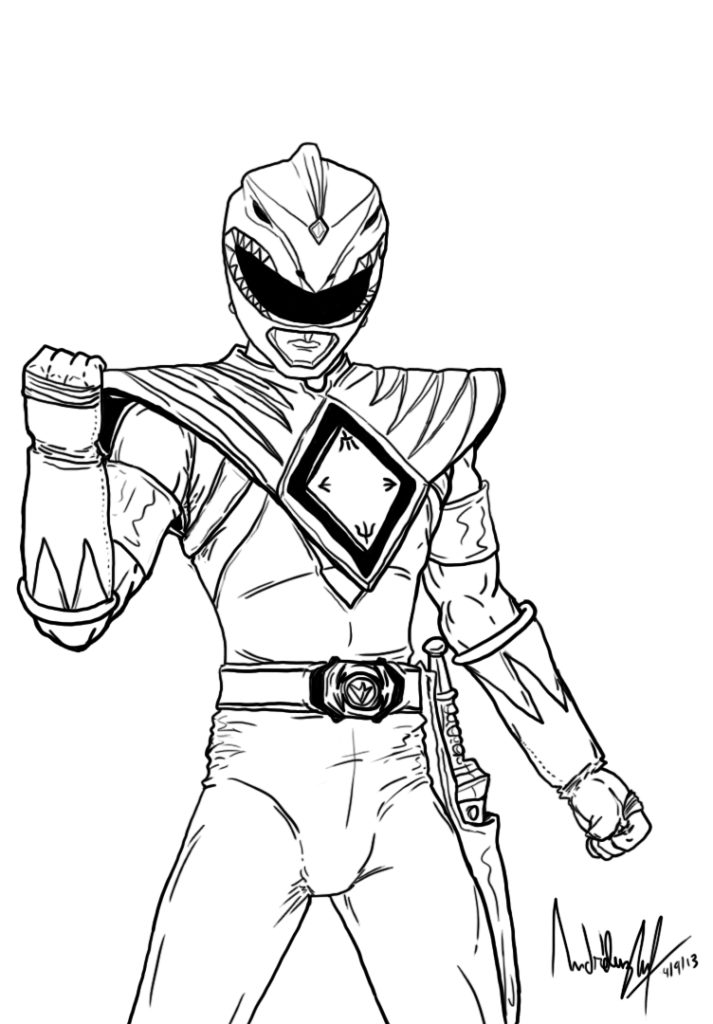 713x1024 Power Ranger Coloring Pages Get Bubbles