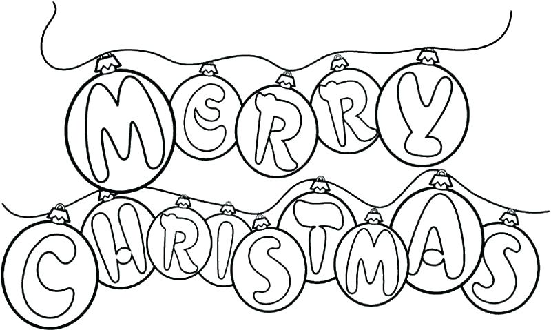800x479 Christmas Ornaments Coloring Pages