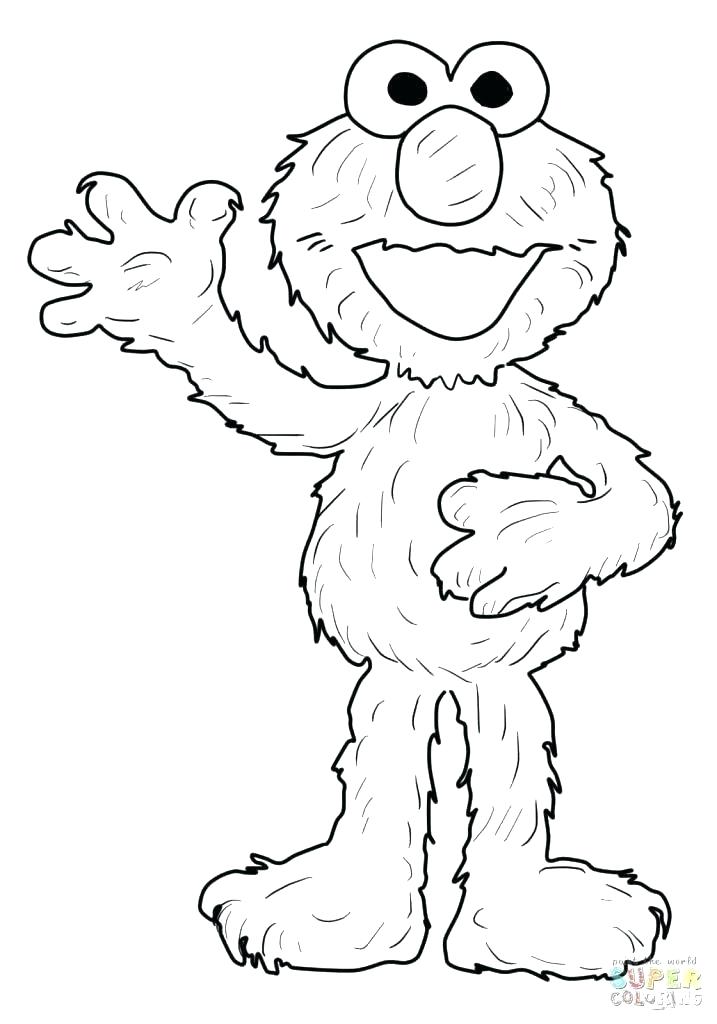 717x1024 Oscar Grouch Coloring Pages The Grouch Coloring Page The Grouch