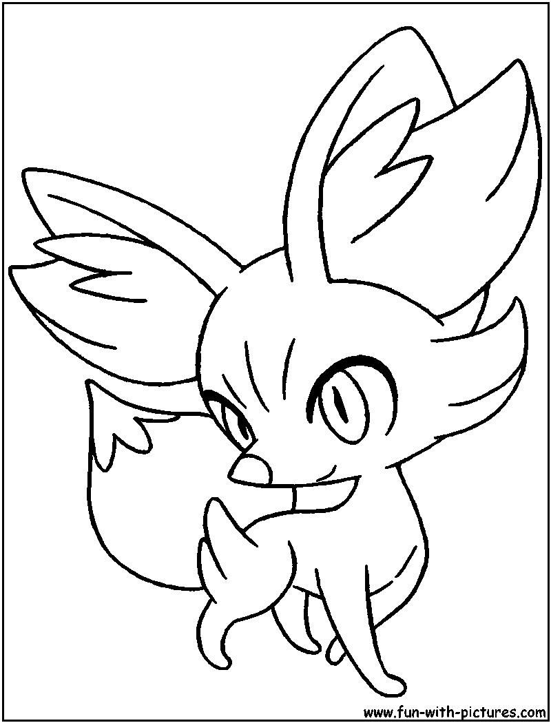 800x1050 Httpcolorings.copokemon Coloring Pages Fennekin Colorings