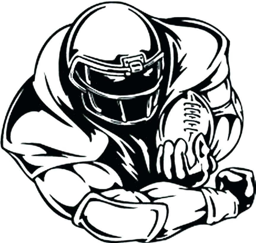 863x818 Printable Football Coloring Pages Football Coloring Pages
