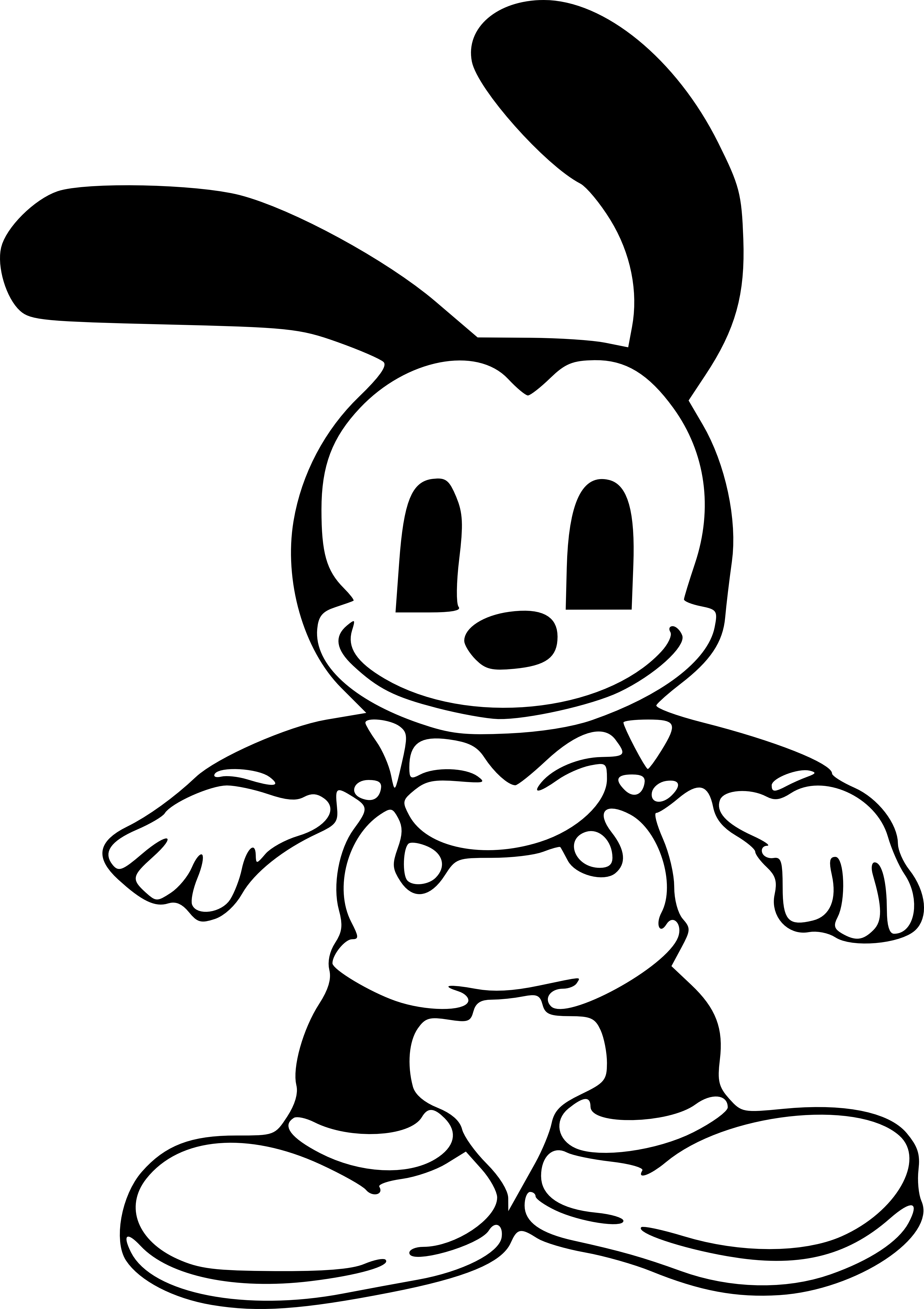3884x5500 Oswald The Lucky Rabbit Disney Know Your Meme
