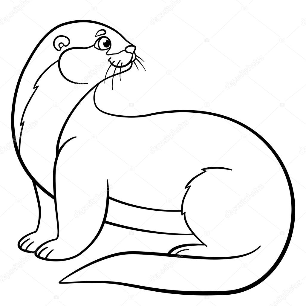 1024x1024 23 Otter Coloring Pages Collections Free Coloring Pages