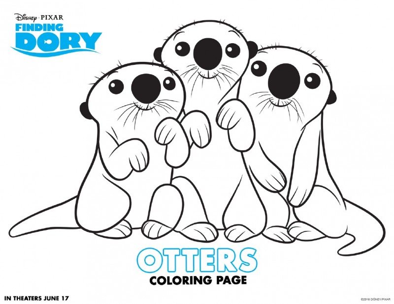 800x619 Lovely O Fresh Otter Coloring Pages