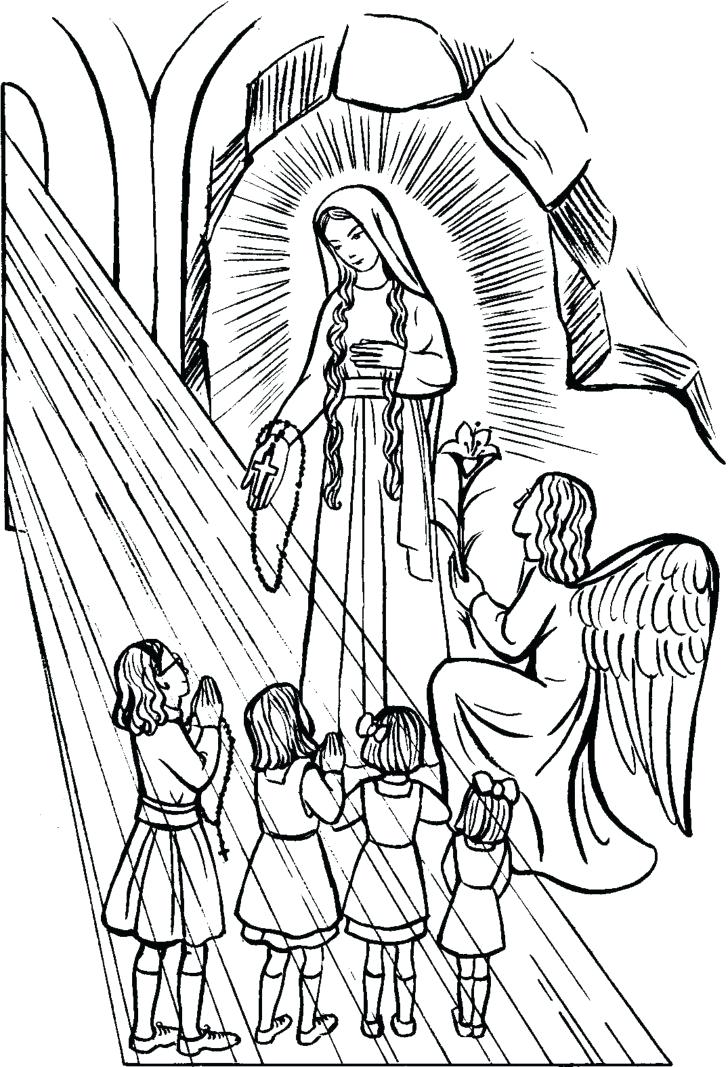 728x1067 Printable To Color Of La 157 Cool Virgen De Guadalupe Coloring Our
