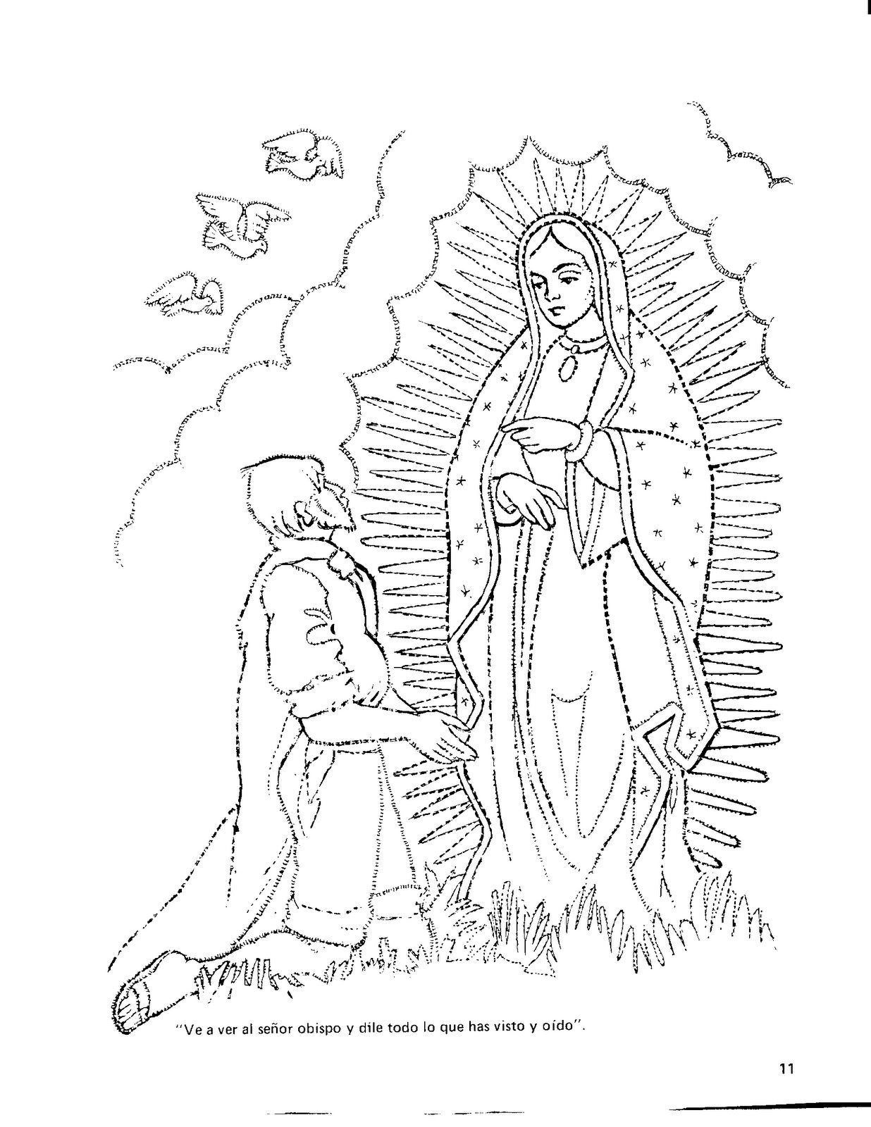 1236x1600 Virgen De Guadalupe Coloring Pages Many Interesting Cliparts