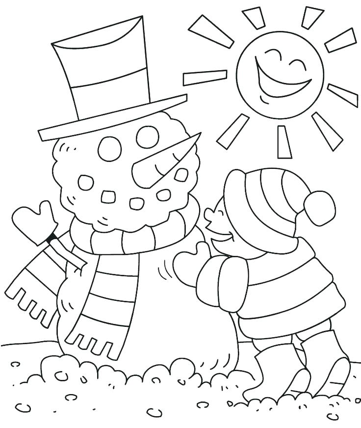 736x872 Outdoor Coloring Pages Winter Coloring Sheets For Kids Free
