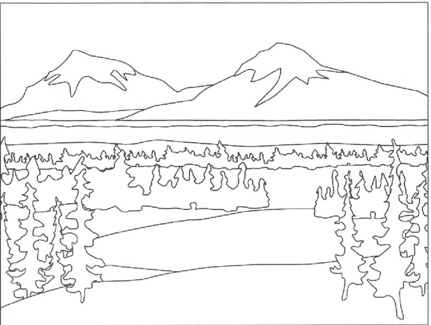 878x662 Outdoor Coloring Pages Fascinating Outdoor Scene Coloring Pages