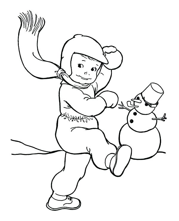 600x738 Outdoor Fun Coloring Pages The Pig And Great Outdoors Page