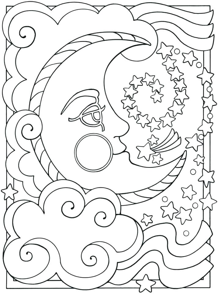 713x960 Space Coloring Sheets Coloring Pages For Adults To Print Also
