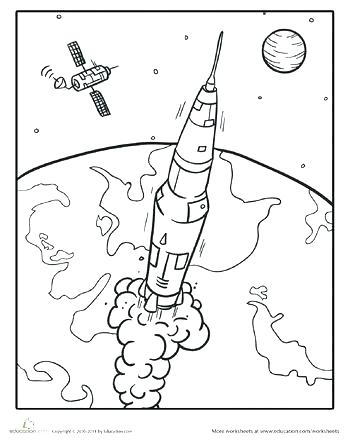 350x440 Terrific Outer Space Coloring Page Terrific Outer Space Coloring