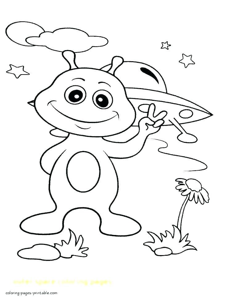 736x967 Outer Space Coloring Page Deepart