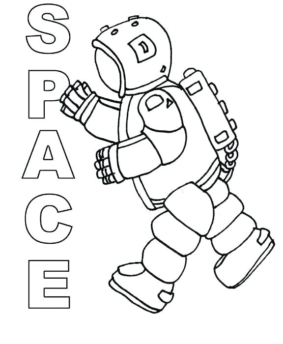 576x700 Outer Space Themed Coloring Pages Icontent