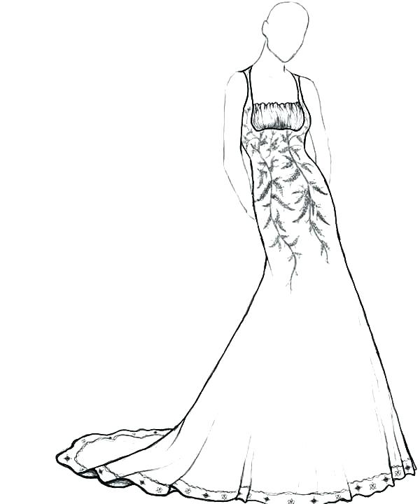 600x720 Coloring Pages Of Dresses Coloring Pages Dresses And Eve Sin