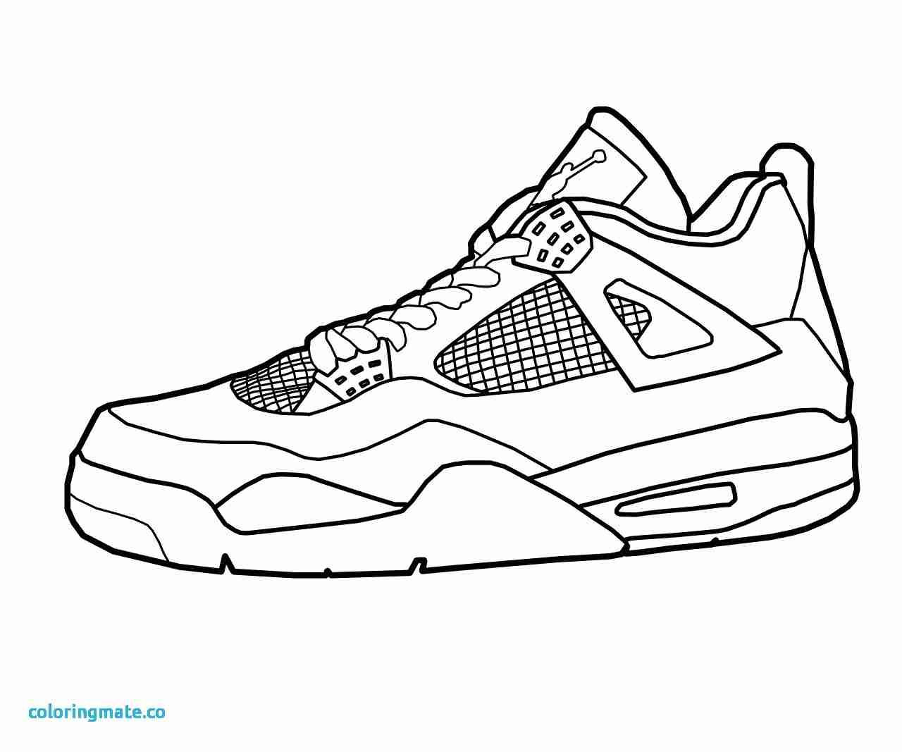 1280x1067 Shoe Coloring Page Best Of Free Nike Air Outline Pages Adorable
