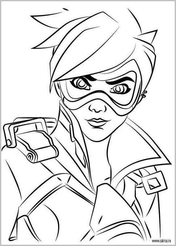 Overwatch Coloring Pages