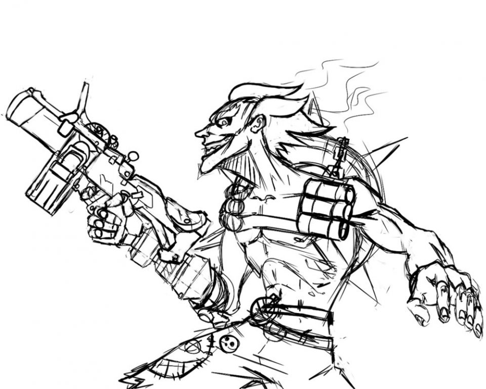 960x768 Overwatch Coloring Pages Photo Highest Quality Sombra Chibi