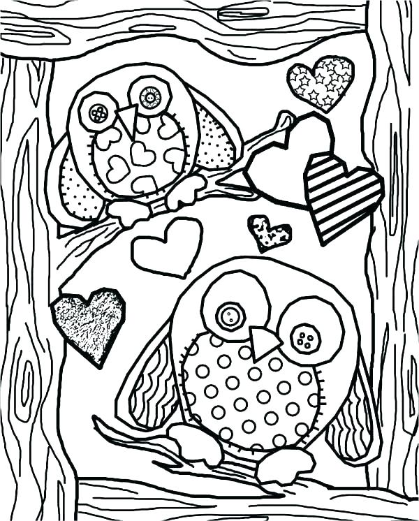 600x746 Owl Colouring Pages Owl Colouring Pages And Printable Card 1 Owl
