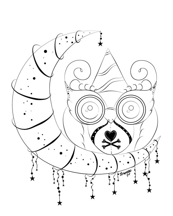 570x713 Owl Stationary Owl Coloring Page Adult By Enchantedezignstudio