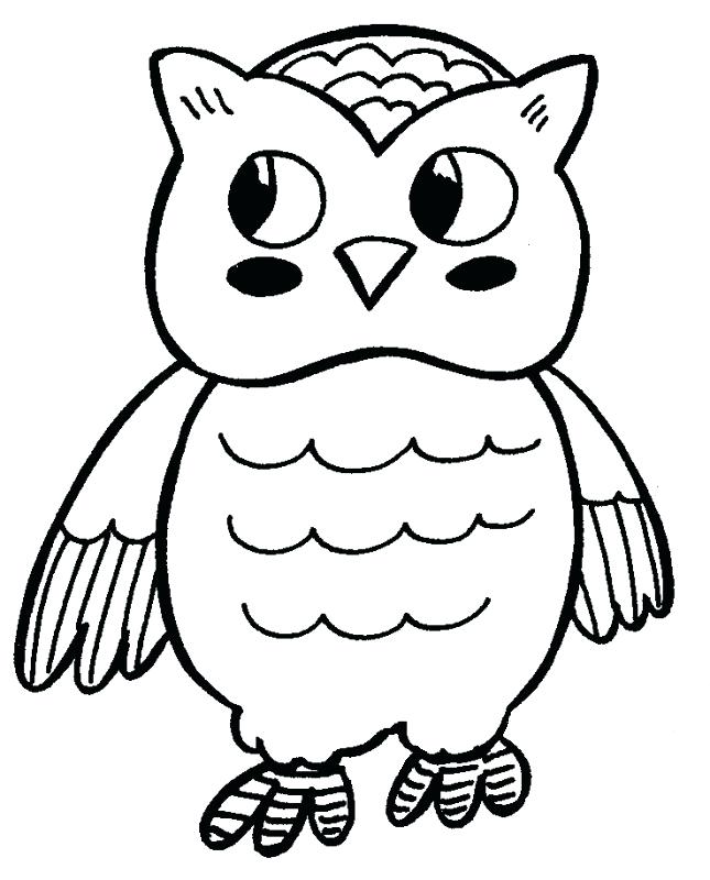 Owl Coloring Pages Online